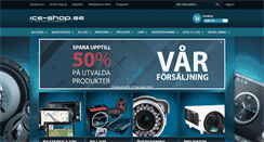 Desktop Screenshot of ice-shop.se